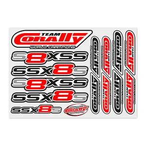 Corally Stickersheet SS X-8-S - Precut - 210X148mm - 1