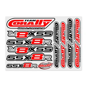 Corally Stickersheet SS X-8-R - Precut - 210X148mm - 1
