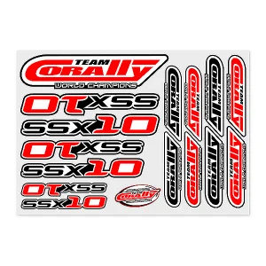 Corally Stickersheet SS X-10 - Precut - 210X148mm - 1