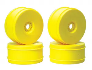 Centro 1:8 Dished Buggy Wheels Set Of 4 - Yellow