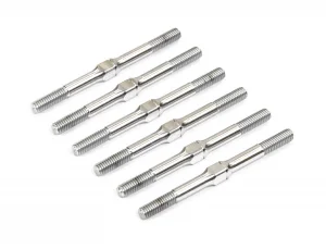 Centro RC10B7 Titanium Turnbuckle Set (6Pc) - Silver