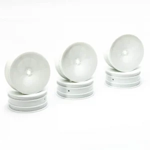 Centro 1:10 Dished Buggy Front 2WD Wide Wheel White - 3 Pairs