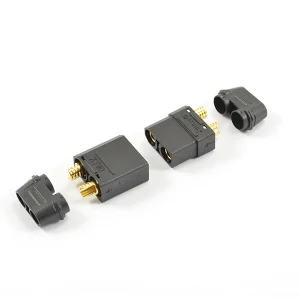 eTronix Centro XT90 Black Connector (Male/Female)