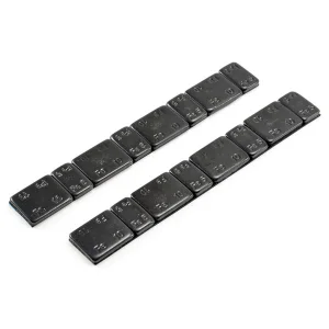 Centro Black Chassis Weights With Adhesive 5G/10G x 2 Strips