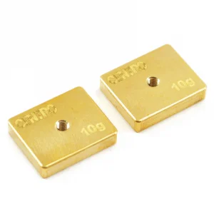 Centro Precision Brass 10G Balancing Weights (2)