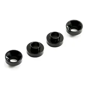 Centro Aluminium Servo Mount Collars (4) - Black