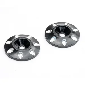 Centro 1:8 Wing Washers - Black
