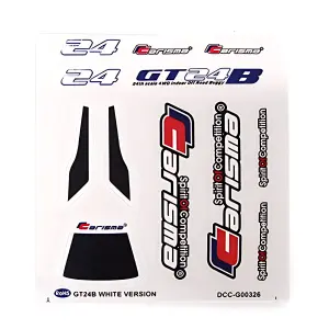 Carisma GT24B Ch/PS Edition Decal Sheet