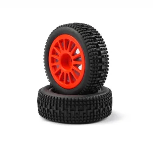 Carisma GT24I20 Front Wheel + Tyre Set (2)