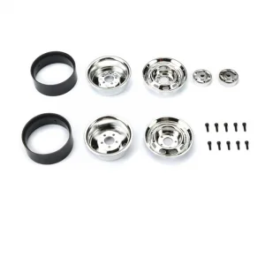Carisma Scale Adventure Carisma 15985 SCA-1E 1.9 Chrome Wheel Set(2)