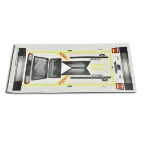 CARISMA 16074 MSA-1E Subaru Brat sticker sheet.