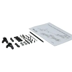 CARISMA 16465 SCA-1E Alloy & CF Steering Knuckle Set (V3)