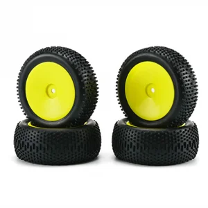 Carisma Mini 4Xs Front And Rear Tyres Set Mounted