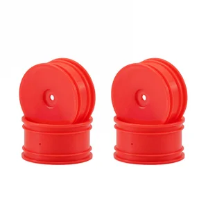 Carisma Mini 4Xs Chrome Orange Wheel Set