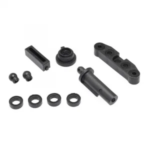 CEN Racing Rear Lower Arm Mount + Piv Ot Ball (25 Spline Adapter - ST Bushing - Battery Plate Post)