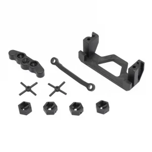 CEN Racing Wheel Hex + Servo Mount (C Ross Pin - Rear Lower Mount)