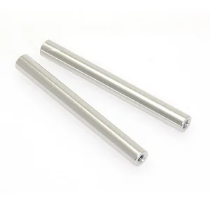 CEN M3X57mm Threaded Aluminium Link (Silver Anodized) - 2Pcs