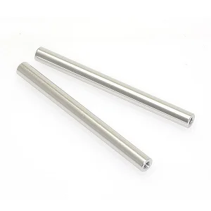 CEN M3X69mm Threaded Aluminium Link (Silver Anodized) - 2Pcs