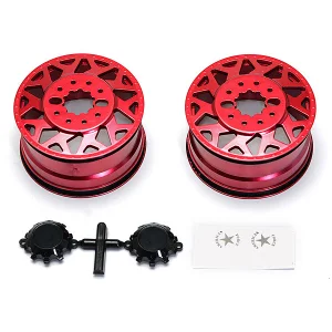 CEN American Force H01 Contra Wheel (Red - W/ Black Cap)