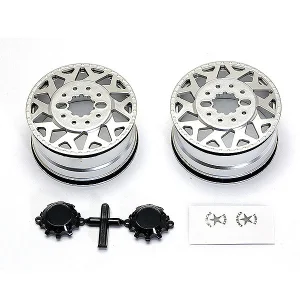 CEN American Force H01 Contra Wheel (Silver - W/ Black Cap)
