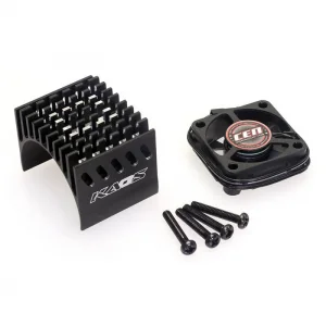 CEN CML Cen Aluminium Heatsink Black (1:8 Puma Rally1)