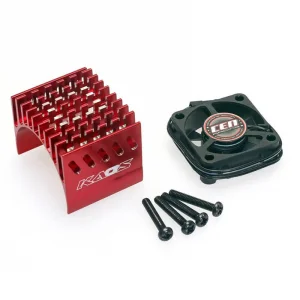 CEN CML Cen Aluminium Heatsink Red (1:8 Puma Rally1)