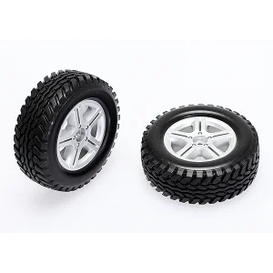 CEN Scale Tires Set (Pre Glued - 91X34X56mm Hard Compound)