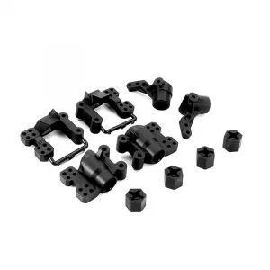 CEN CML Cen Hub Carriers + Spindle Set ( F/R - Wheel Hex - Servo Horn -