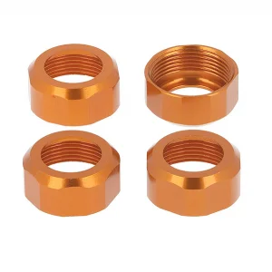 CEN Shock Cap (Orange Anodized) 4Pcs