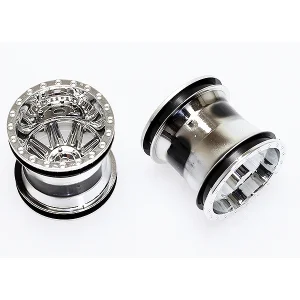 CEN Monster Truck Wheel (Chrome) 2.2 X 2.4