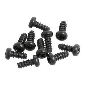 CEN M2.5X6mm Tp Round Head Screw (10Pcs)