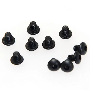 CEN M2.5X3mm Button Head Hex Socket Screw (10Pcs)