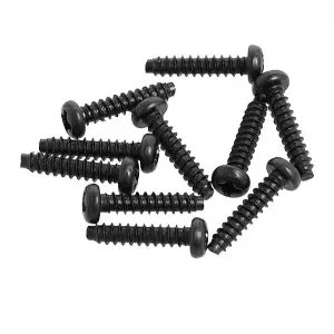 CEN M3X14 Tp Round Head Screw (10Pcs)