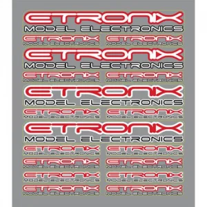 eTronix Mini Decal Sheet