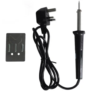 Fastrax CML 30W Soldering Iron 240V Supply W/Stand + 5G Solder