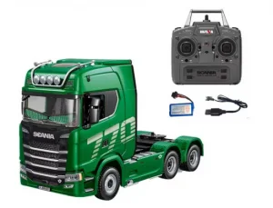 HuiNa Scania 770S RC Haulage Truck RTR - Green