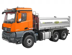 HuiNa Kabolite 1:14 Dump Truck 8X8 With Metal Tipper RTR - Orange