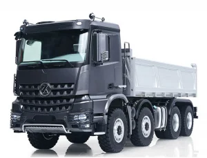 HuiNa Kabolite 1:14 Dump Truck 8X8 With Metal Tipper RTR - Silver