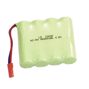 HuiNa CY1331 Battery 4Cell 400Mah 4.8V Ni-Mh Red JST Plug