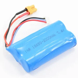 HuiNa 7.4v 2000mAh Li-Ion Battery For 1580 and 1583 Excavator