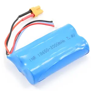 HuiNa 7.4V 2000mAh Li-Ion Battery For 1580 and 1583 Excavator