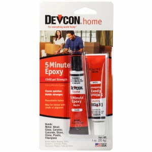 Devcon 1oz 5 Minute Epoxy (2x .5oz Tubes, Carded)