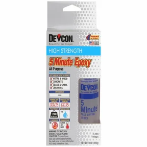 Devcon 9oz 5 Minute Epoxy (Bottle)