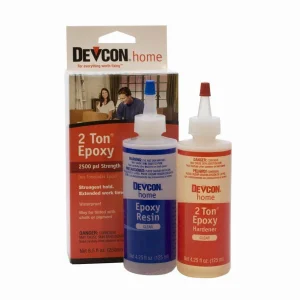 Devcon 4.5oz 2 Ton Epoxy - Boxed Bottles