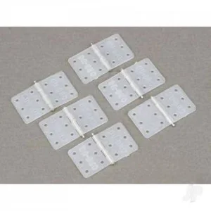 Dubro Nylon Hinge, Standard Size (6 PC per package)