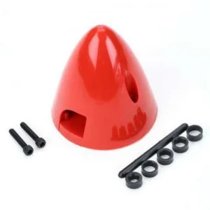 Dubro 1-1/2in Spinner, Red (1 PC per package)