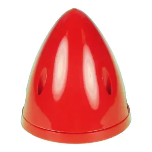 Dubro 2.75in Spinner, Red (1 PC per package)