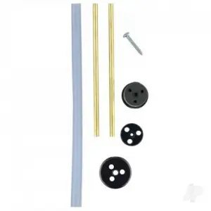 Dubro Replacement Gas Fuel Tank Cap + Fittings (32 to 100 oz Tanks)