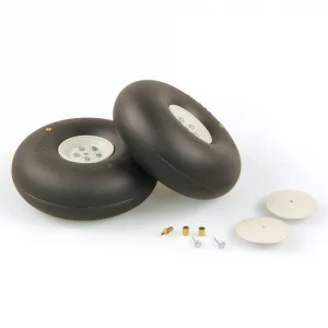 Dubro DB450Rv Smooth Inflatable Wheels 4.5Ins (2)