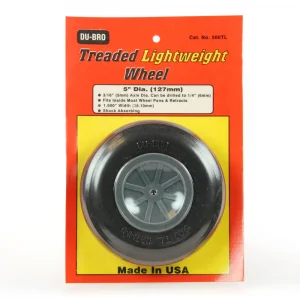 Dubro DB500Tl Treaded L/W Wheel 5.0Ins